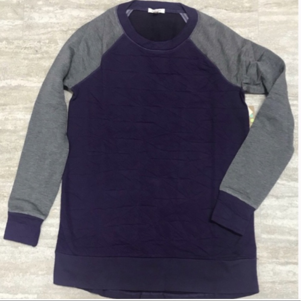 Pink Lotus || Quilted Baseball-Style Sweatshirt